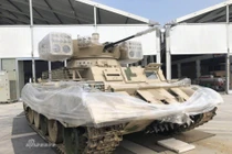 Sốc nặng cách Trung Quốc biến T-55 thành xe hỗ trợ xe tăng