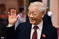 Tổng bí thư Nguyễn Phú Trọng trong ngày đắc cử Chủ tịch nước