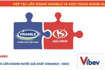 Vinamilk bắt tay KIDO lập liên doanh nước giải khát – kem