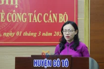 Chân dung nữ Nhà báo làm Bí thư huyện đảo Cô Tô