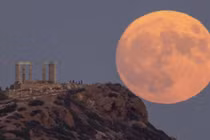 Chiêm ngưỡng siêu Mặt trăng xanh tuyệt đẹp từ khắp nơi trên thế giới