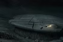 Lặn xuống đáy biển, giật mình phát hiện UFO "nằm vùng" dưới dại dương? 