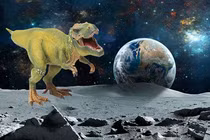 Tuyên bố chấn động: Xương khủng long văng lên tận Mặt trăng và sao Hỏa? 