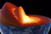 Vò Trái Đất nhỏ giọt như si rô làm biến dạng địa hình 