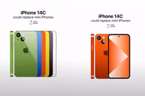 Bất ngờ xuất hiện hình ảnh iPhone 14 C sặc sỡ nhiều màu sắc