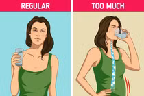 Những điều tồi tệ xảy ra khi bạn uống quá nhiều nước