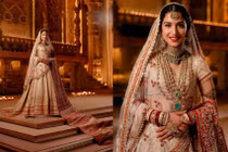 Choáng váng loạt trang phục dát vàng trong đám cưới con trai tỷ phú