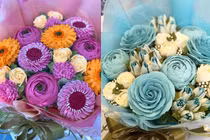 Ngất ngây với những bó hoa “ăn được” đẹp tới khó tin của bà mẹ 5 con