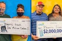 Người đàn ông may mắn trúng độc đắc 2 lần trong 2 năm