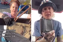 Mỹ: Cô gái kiếm được hơn 100 triệu/tháng nhờ đi bới rác