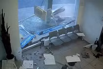 May mắn thoát chết khi máy sấy quần áo phát nổ như bom