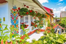 Mê đắm khung cảnh thơ mộng của ngôi làng cổ tích ở Ba Lan