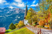 Chiêm ngưỡng ngôi làng đẹp như tranh vẽ, không có xe cộ