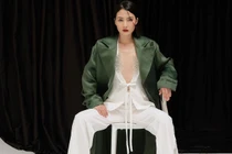 Diễn viên Ngọc Lan ngày càng táo bạo với mốt thời trang không nội y