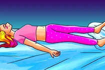 Không ngờ ngủ không gối có nhiều lợi ích sức khỏe đến vậy