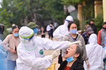 COVID-19: Gần 10.000 mẫu xét nghiệm tại ổ dịch Hạ Lôi cho kết quả âm tính