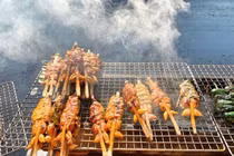 Về An Giang, thưởng thức ếch nướng Bảy Núi ngon quên lối về