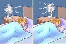 Cách bật quạt khi ngủ buổi tối tránh hại sức khỏe