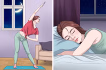 Tập thể dục trước khi đi ngủ: Hiệu quả như tập buổi sáng