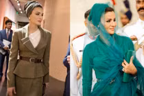 Vương phi Qatar khí chất ngời ngời với phong cách sành điệu