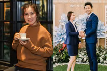 Ngắm gu thời trang sành điệu của vợ doanh nhân diễn viên Quý Bình