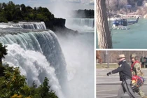 Cậu bé 5 tuổi sống sót kỳ diệu khi rơi từ thác Niagara