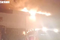 Phim trường Bee Studio tại Sài Gòn bị cháy 