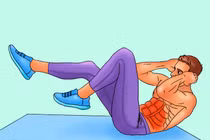 10 phút tập luyện mỗi ngày để có cơ bụng 6 múi săn chắc