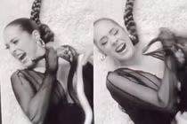 Quay MV với rắn, nữ ca sĩ "khóc thét" vì bị... rắn cắn