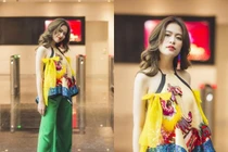 Sao Việt mặc áo yếm khiến người đối diện “nhức mắt” 