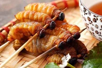 Sợ tái mặt những món côn trùng đặc sản của Indonesia