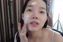 Thử nghiệm 30 ngày bôi kem chống nắng nửa mặt và cái kết...