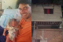 Phẫn nộ gã chồng ném con qua cửa sổ vì cãi nhau với vợ