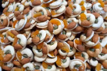 Cách làm món bánh đồng tiền ngũ hạt ăn chơi dịp Tết