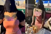 Ăn mặc mát mẻ, quán trà chanh của gái xinh hút khách nườm nượp