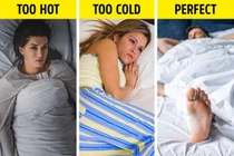 Đây là lý do bạn nên thò chân ra khỏi chăn khi ngủ