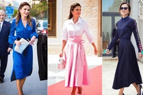 Ấn tượng gu thời trang sành điệu của Hoàng hậu Jordan ở tuổi 50