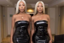 Gu thời trang nóng bỏng của cặp mẫu song sinh Mỹ giống búp bê sống