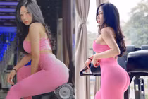 Bí kíp vóc dáng nóng bỏng của hot girl phòng gym vòng 3 gần 100cm