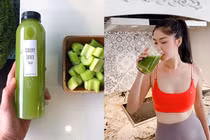 Nước ép thần kỳ giúp bà xã Đăng Khôi duy trì vóc dáng thon thả