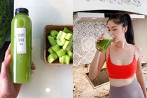 Nước ép thần kỳ giúp bà xã Đăng Khôi duy trì vóc dáng thon thả