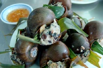 Cách làm ốc nhồi thịt hấp lá gừng thơm ngon cực “đưa cơm“