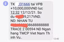 Cảnh báo lừa đảo: Giả chuyển khoản nhầm, rồi ép trả lãi suất “cắt cổ“