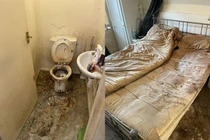 Sốc: Người đàn ông tích 1.500 hộp bánh pizza thành núi rác trong nhà