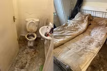 Sốc: Người đàn ông tích 1.500 hộp bánh pizza thành núi rác trong nhà