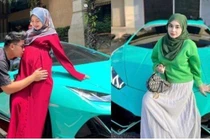 Vợ trẻ gây sốt khi mua siêu xe Lamborghini gần 11 tỷ tặng chồng