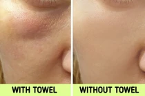 Đây là lý do bạn không nên dùng khăn tắm để lau mặt