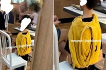 Mẹ bắt con trai quỳ xin lỗi ở khu ẩm thực, dân mạng bức xúc