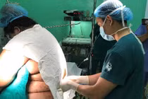 Mẹ bầu 162kg “vượt cạn” an toàn nhờ sự trợ giúp tích cực của bác sĩ