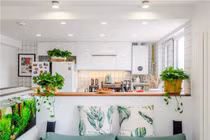 Mẫu nhà phố 2 tầng phong cách Bắc Âu đẹp lung linh đầy cá tính